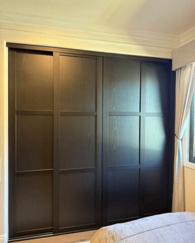 M-3000 Patriot - SOCAL MILLWORKS - Corona, CA - Bronze with Wood Grain Paneling